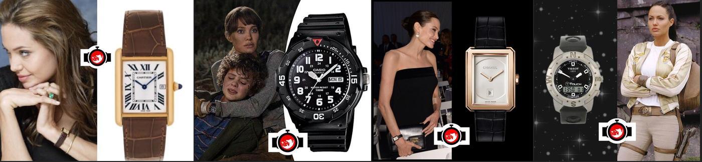 Angelina Jolie's Watch Collection
